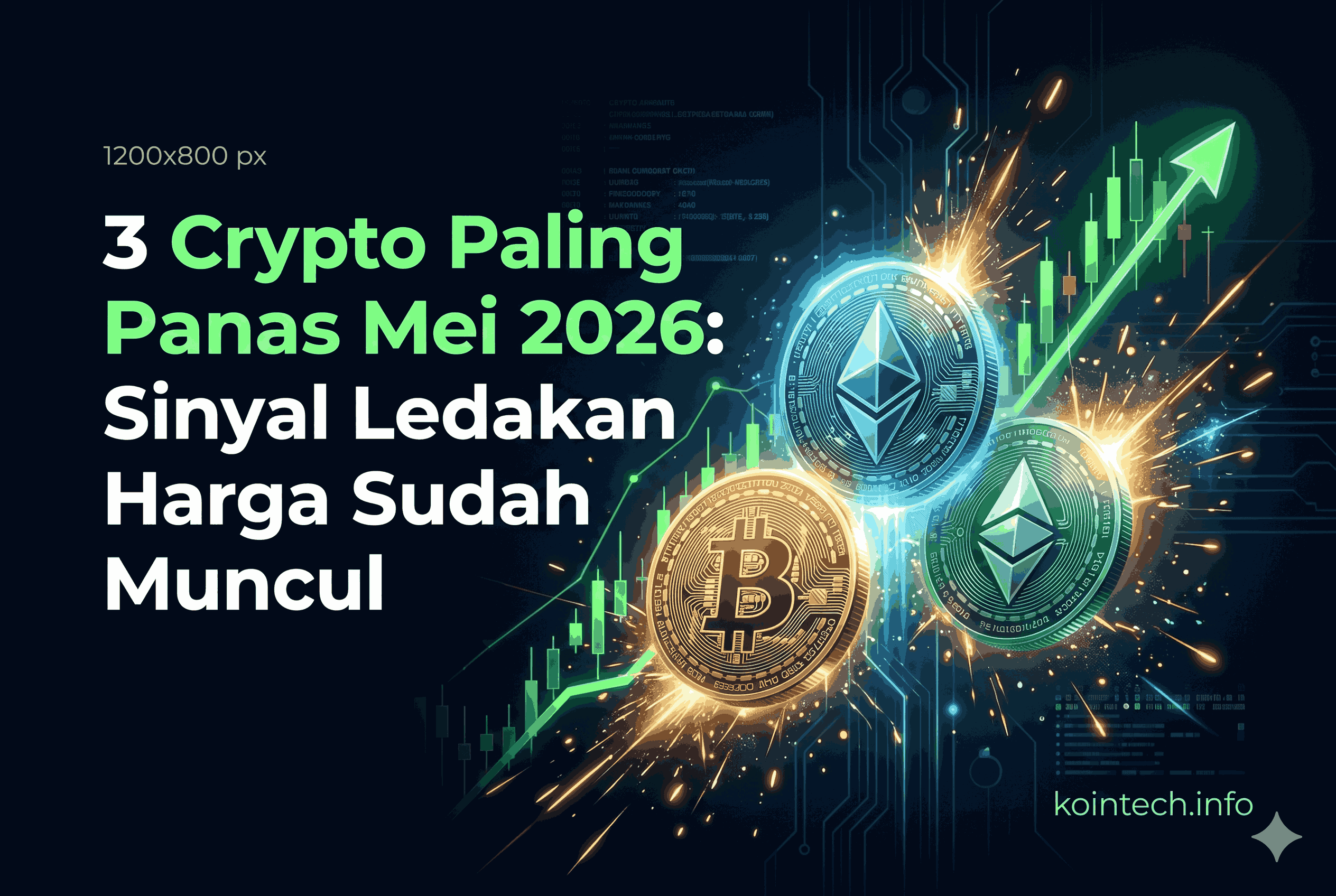 3 Crypto Paling Panas Mei 2026: Sinyal Ledakan Harga Sudah Muncul
