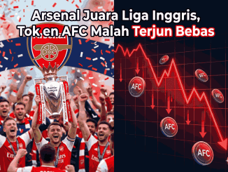 Arsenal Juara Liga Inggris, Token AFC Malah Terjun Bebas