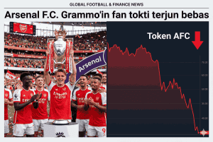 Arsenal Juara Liga Inggris, Token AFC Malah Terjun Bebas