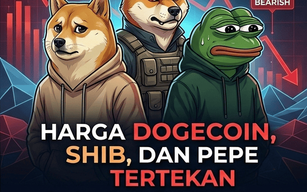 Harga Dogecoin, SHIB, dan PEPE Tertekan, Ini Sinyalnya