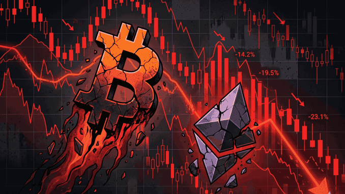 Market Crypto Lesu! Bitcoin & Ethereum Kompak Melemah Hari Ini