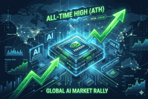 Nvidia Cetak ATH Baru, Saham AI Makin “Gila” di Pasar Global