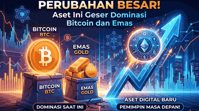Perubahan Besar! Aset Ini Geser Dominasi Bitcoin dan Emas