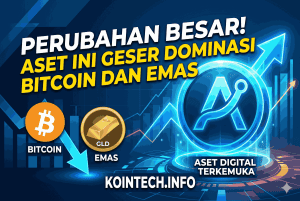 Perubahan Besar! Aset Ini Geser Dominasi Bitcoin dan Emas