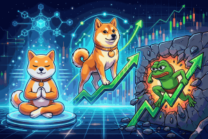 Tiga Meme Coin Panas: DOGE Pulih, SHIB Tenang, PEPE Mengancam Breakout