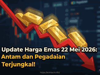 Update Harga Emas 22 Mei 2026: Antam dan Pegadaian Terjungkal!