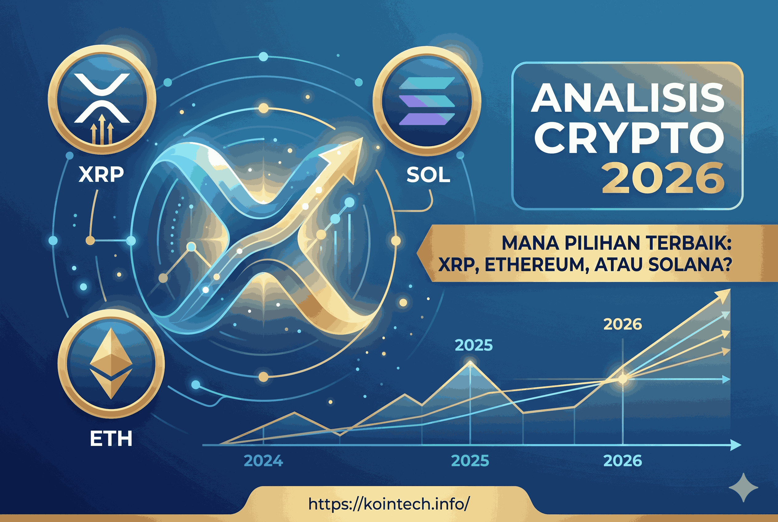 XRP, Ethereum, atau Solana? Ini Jawaban Analisis Crypto 2026
