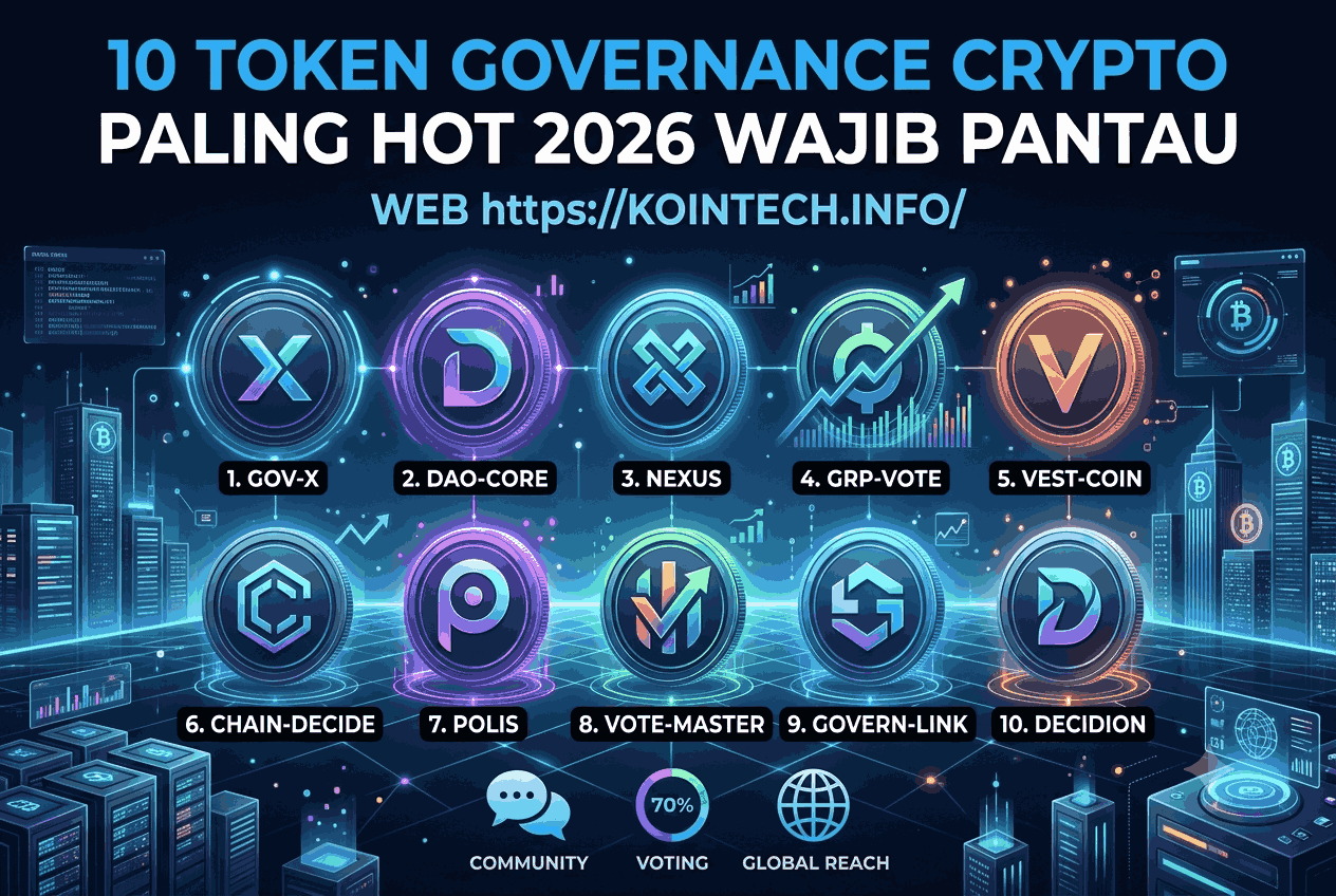 10 Token Governance Crypto Paling Hot 2026 Wajib Pantau