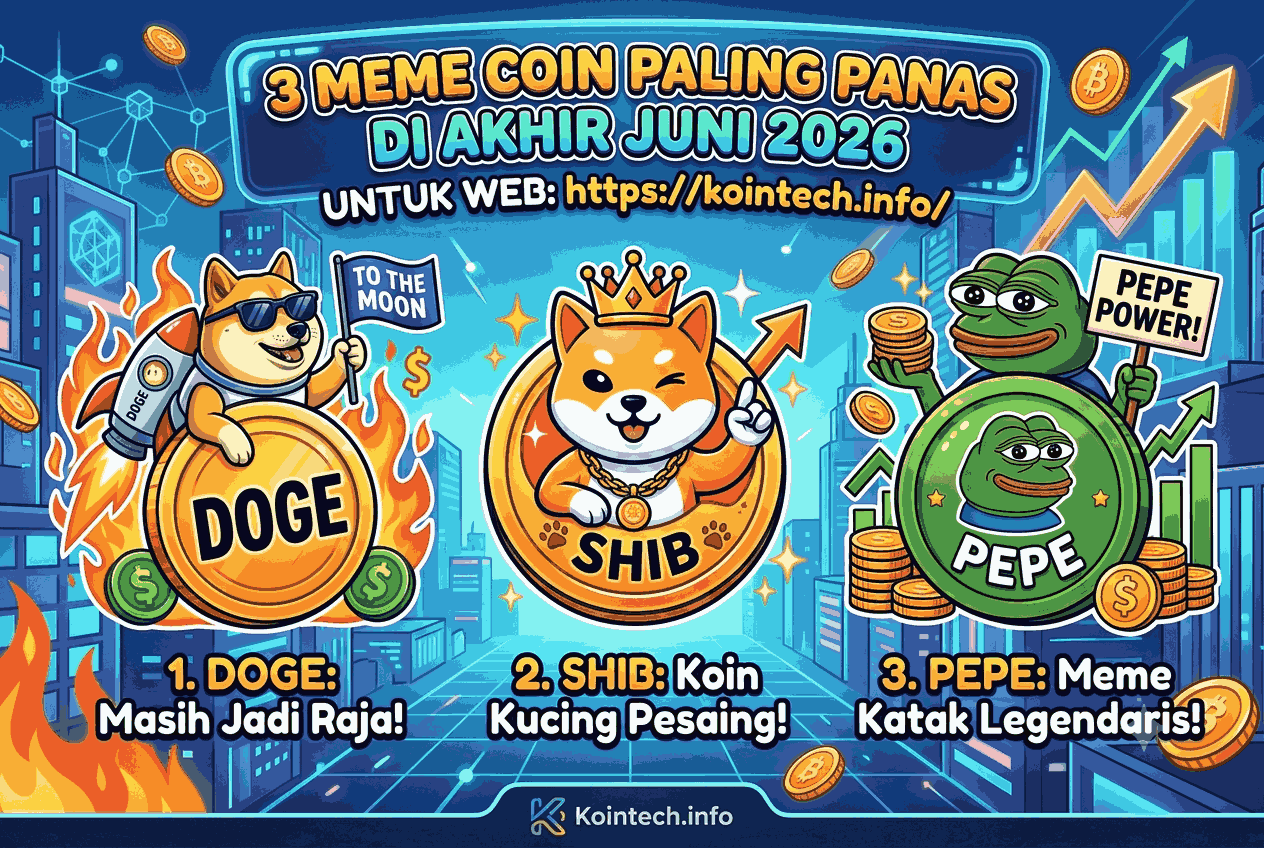 3 Meme Coin Paling Panas di Akhir Juni 2026