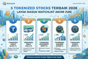 5 Tokenized Stocks Terbaik 2026, Layak Masuk Watchlist Akhir Juni