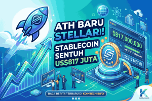 ATH Baru Stellar (XLM)! Stablecoin Sentuh US$817 Juta