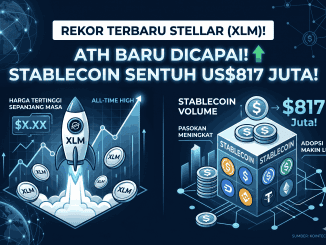 ATH Baru Stellar (XLM)! Stablecoin Sentuh US$817 Juta