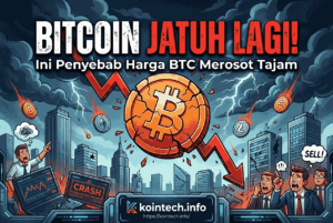 Bitcoin Jatuh Lagi! Ini Penyebab Harga BTC Merosot Tajam