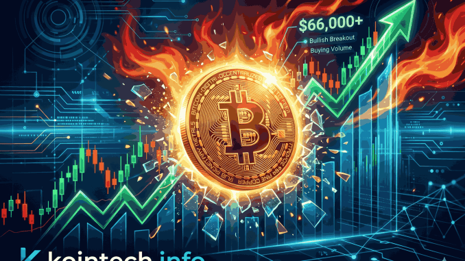 Bitcoin Tembus $66K? Ini Skenario yang Bikin Market Panas