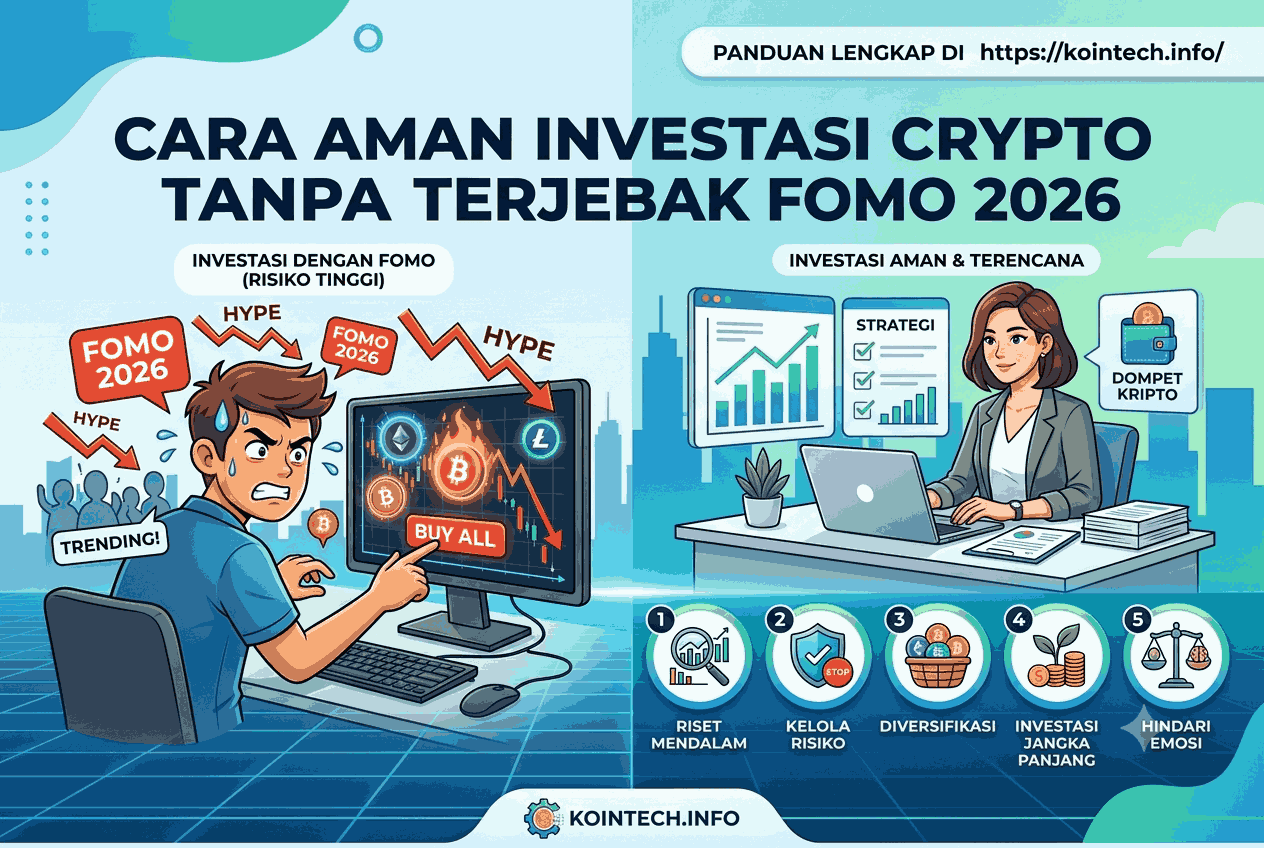 Cara Aman Investasi Crypto Tanpa Terjebak FOMO 2026