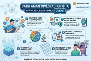 Cara Aman Investasi Crypto Tanpa Terjebak FOMO 2026