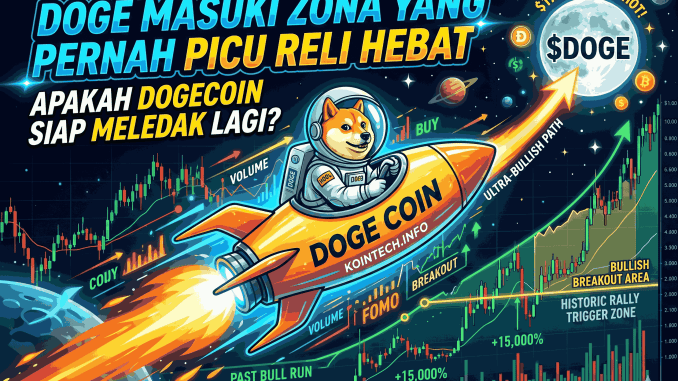 DOGE Masuki Zona yang Pernah Picu Reli Hebat, Apakah Dogecoin Siap Meledak Lagi?