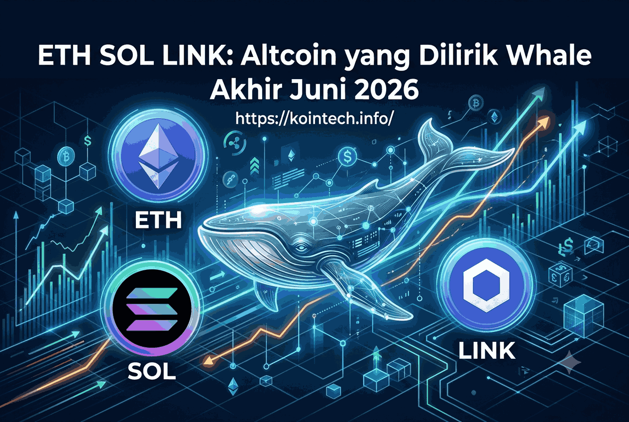 ETH SOL LINK: Altcoin yang Dilirik Whale Akhir Juni 2026