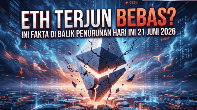 ETH Terjun Bebas? Ini Fakta di Balik Penurunan Hari Ini 21 Juni 2026