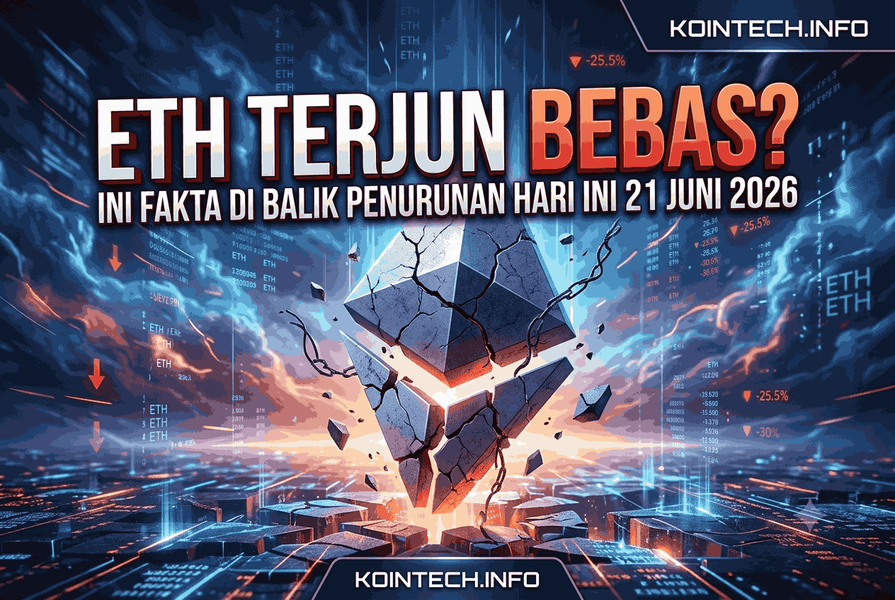 ETH Terjun Bebas? Ini Fakta di Balik Penurunan Hari Ini 21 Juni 2026