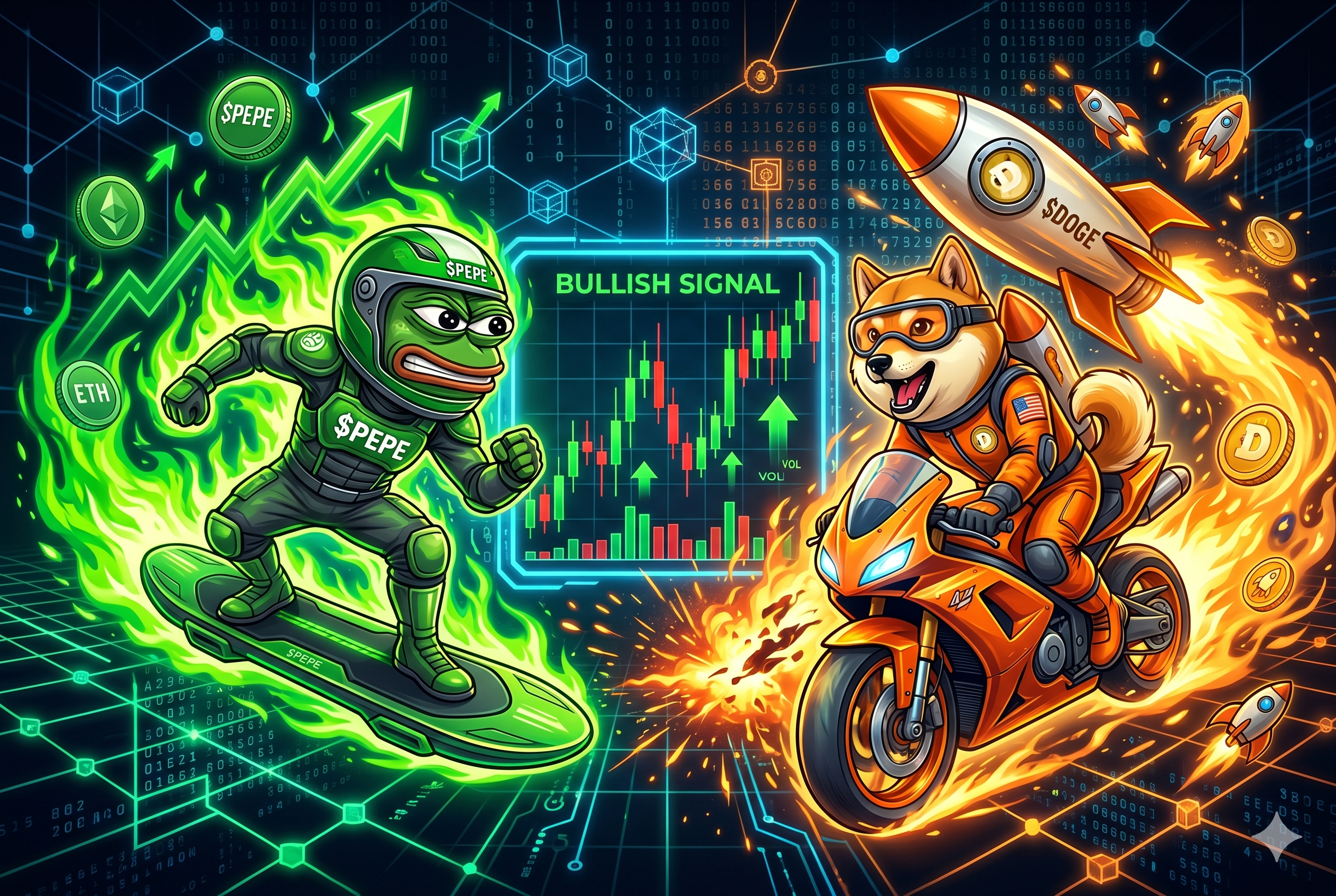 PEPE & DOGS Mulai Panas! Ini Sinyal Crypto Hari Ini