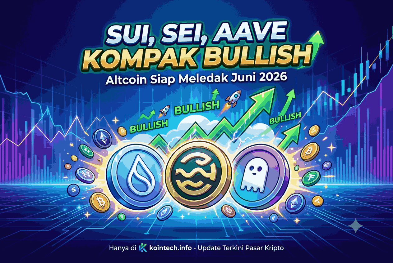 SUI SEI AAVE Kompak Bullish, Altcoin Siap Meledak Juni 2026