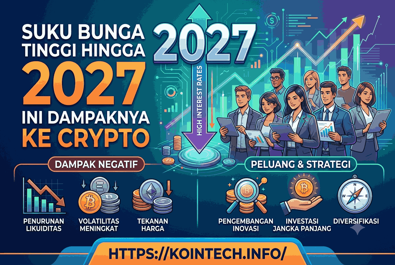 Suku Bunga Tinggi Hingga 2027, Ini Dampaknya ke Crypto