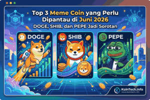 Top 3 Meme Coin yang Perlu Dipantau di Juni 2026: DOGE, SHIB, dan PEPE Jadi Sorotan