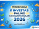 Wajib Tahu! 11 Investasi Paling Menguntungkan 2026