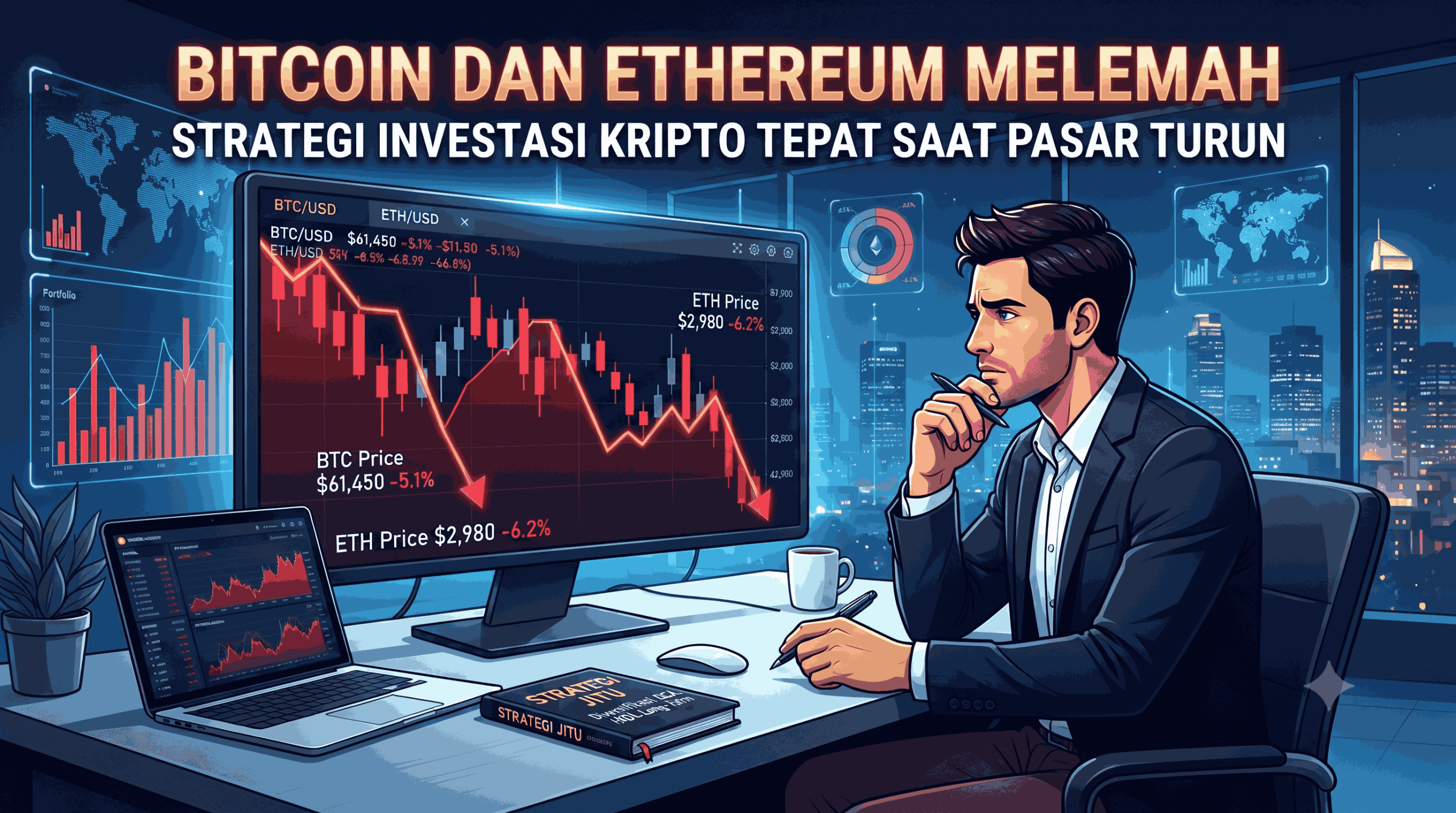 Bitcoin dan Ethereum Melemah? Ini Strategi yang Tepat