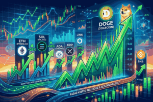 Dogecoin Naik Tajam, Altcoin Ikut Menguat di Tengah Reli Kripto