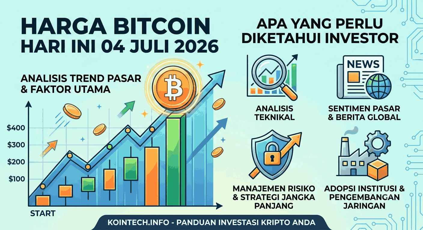 Harga Bitcoin Hari Ini 04 Juli 2026: Apa yang Perlu Diketahui Investor