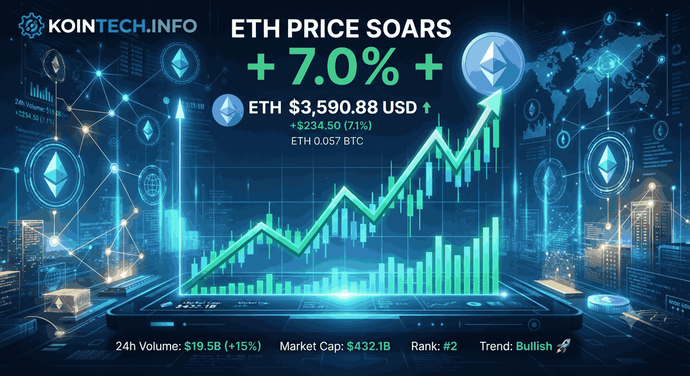 Harga ETH Hari Ini Menguat 7%, Peluang Naik Masih Terbuka