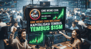 Meme Coin GME Meledak, Kapitalisasi Tembus $15M dalam Sekejap