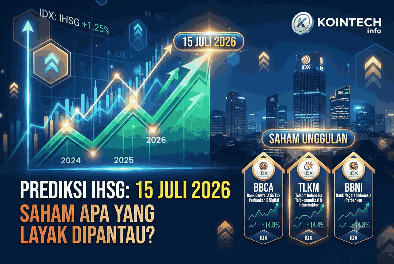 Prediksi IHSG 15 Juli 2026, Saham Apa yang Layak Dipantau?