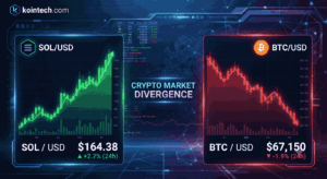Solana Naik 2,7% Saat Bitcoin Turun, Apa Penyebabnya?