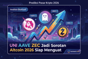 UNI AAVE ZEC Jadi Sorotan Altcoin 2026 Siap Menguat