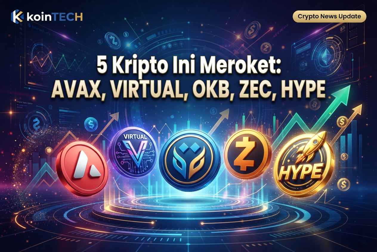 5 Kripto Ini Mulai Meroket, AVAX hingga HYPE Jadi Andalan