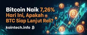 Bitcoin Naik 7,26% Hari Ini, Apakah BTC Siap Lanjut Reli?