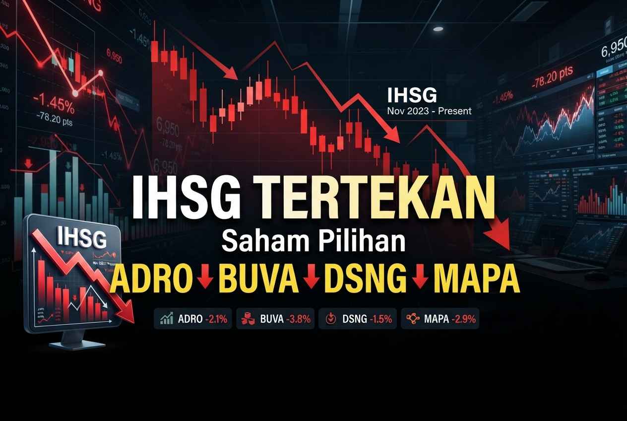 IHSG Tertekan, Ini 4 Saham Pilihan untuk 27 Agustus 2026