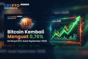 Bitcoin Kembali Menguat 0,76%, Ini Sinyal BTC Awal September 2026