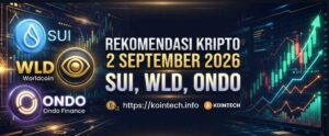 Rekomendasi Kripto 2 September 2026: SUI, WLD, ONDO